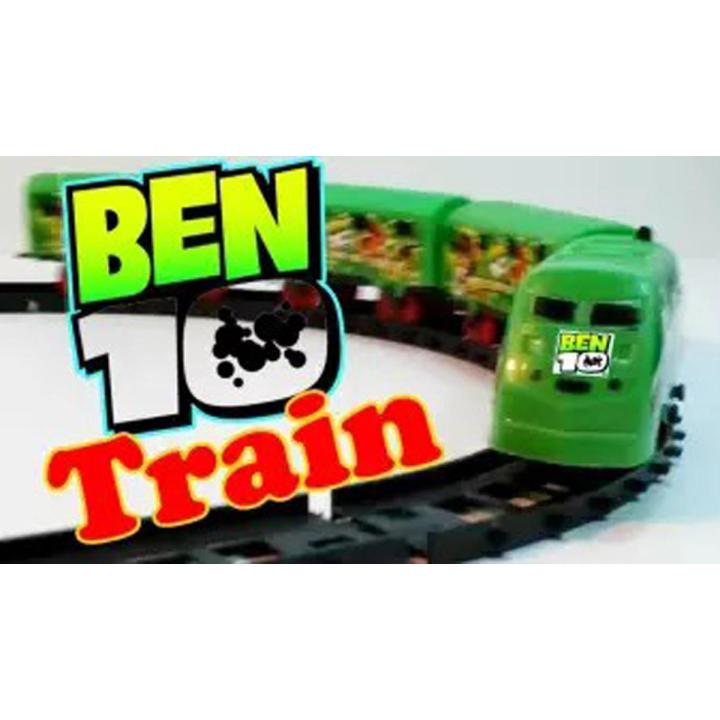 Battery Operated Ben-10 Train Set with train line _ For Your Kids ...