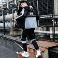Youth Student Spring and Autumn Men's Jacket Sweater Suit Handsome Junior and Middle School Students Casual Sports Suit Fashion Clothing.