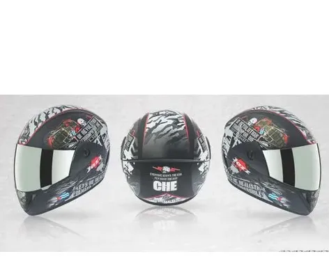 Gliders%20Jazz%20Full%20Face%20Matt%20Black%20Red%20Certified%20WHITE%20VISOR%20HELMET%20-%20Image%203