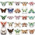 10/30/50PCS Colorful Moth Animal Cute Stickers Cartoon Decals Kids Toy DIY Diary Suitcase Scrapbook Laptop Bike Funny Sticker.