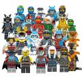 【3C VictoryEagle】Set Of 24 Pcs Ninjago Mini Figures Kai Sensei Master Blocks Toys.