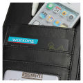 Black A4 Executive Conference Folder Portfolio PU Leather Document Organiser. 