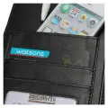 Black A4 Executive Conference Folder Portfolio PU Leather Document Organiser. 
