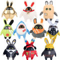 Zenless Zone Zero Bangboo Plush Dolls Toy Jeopardy Zero Rabbit Gold Bangboo Stuffed Plush Zzz Figures for Kids' Birthday Gift. 