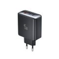 Mcdodo CH-4860 45W 3-Port Fast Charger EU Plug Three Output Ports 2 USB‑C and 1 USB‑A Port Wall Charger - Gearjet. 