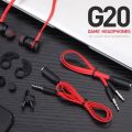 PLEXTONE G20 Professional Gaming Magnetic Noise Cancelling Earphone Headphone With Mic For Samsung For One Plus Smartphones. 