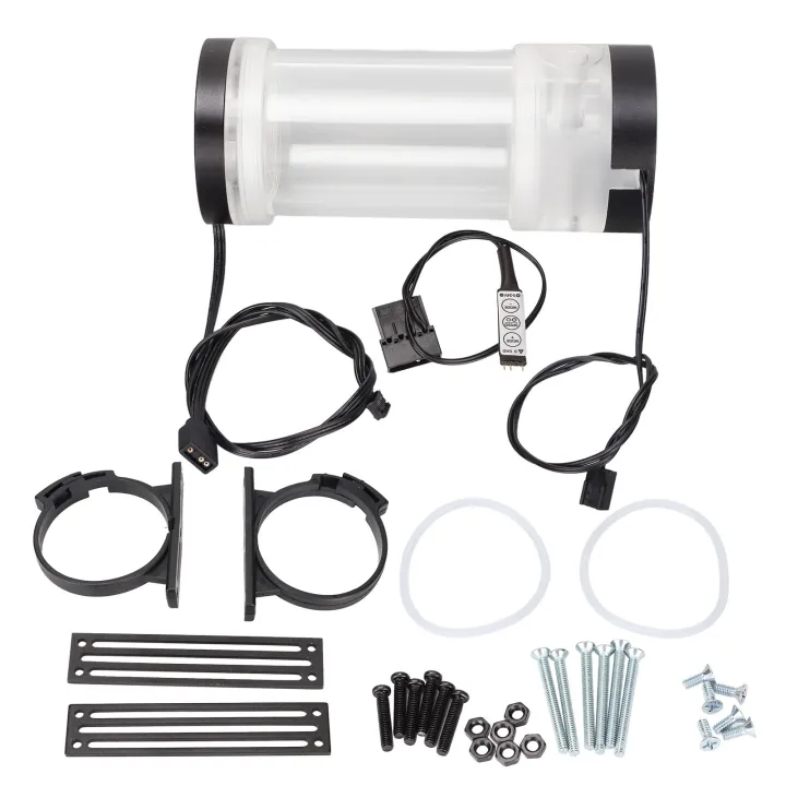 Water%20Cooling%20Tank%20200ML%20Temperature%20Display%20RGB%20160mm%20G1/4%20Cylindrical%20Computer%20Water%20Cooling%20Tank%20Reservoir%20Black%20Red%20Temperature%20Display%20-%20Image%203