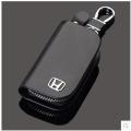 Huiyisunny HONDA City HRV BRV JAZZ CRV ACCORD CIVIC Car Key Holder Leather Smart Remote Cover Fob Case KeyChain Pouch Keyring in stock. 