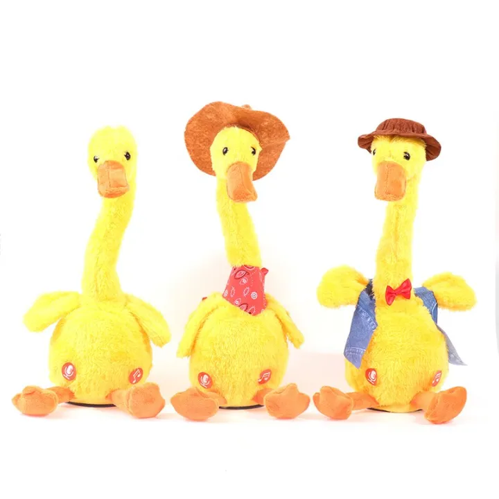 Dancing%20Duck%20Electronic%20Plush%20Toys%20Repeat%20Talking%20Sing%20Record%20Voice%20usb%20charge%20Funny%20Music%20Luminescent%20Gifts%20Plush%20Toy%20-%20Image%204