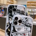 Anime Naruto Phone Case iPhone 14 12 11 13 15 Pro Max 15pro Uchiha Itachi Sasuke Kakashi Soft Silicone Cover Funda Men Gift Toys. 