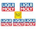 LIQUI MOLY LOGO STICKER FOR BIKES, CARS HELMETS, AND LAPTOPS. 