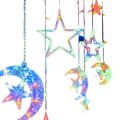 Happy LED star light atmosphere light internet celebrity all colorful lights flashing light string lights full of stars bedroom decoration room birthday arrangement.