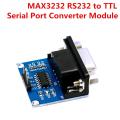 RS232 to TTL Serial Port Converter Module DB9 Connector MAX3232 Serial Module.