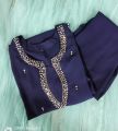 Readymade Comfortable Silk With Stone Work Two Piece For Women.