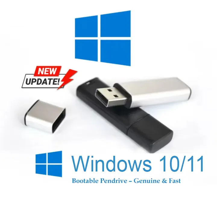 Windows 10/11 bootable usb pendrive Bootable flash drive USB boot ...