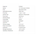 OV5640 Camera Module for ESP32-CAM Soft Board 5 Million Pixels High Definition Auto Focus 24PIN 0.5MM Pitch Easy Install Easy to Use. 