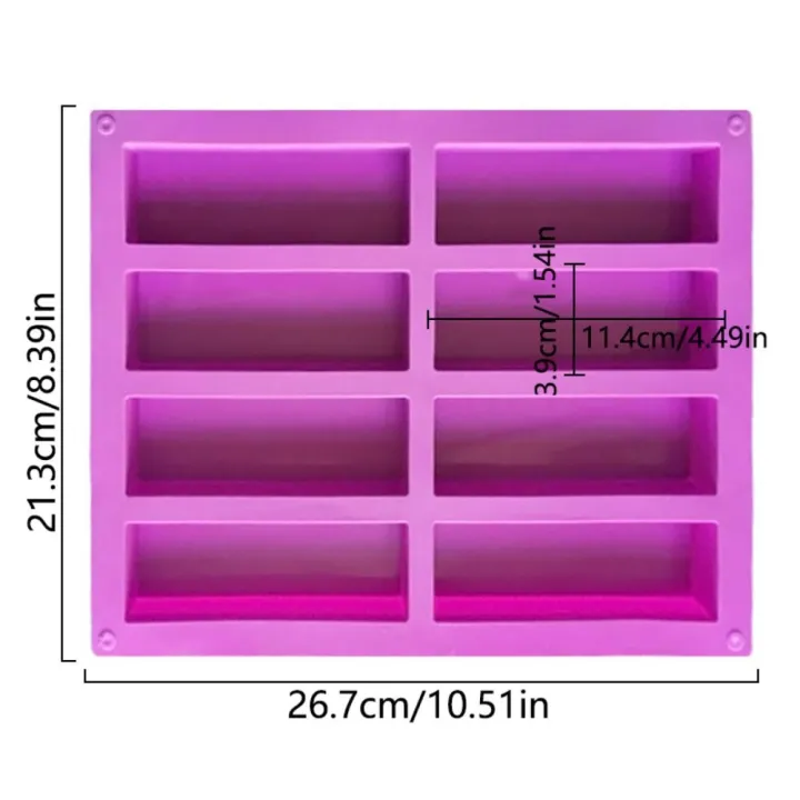Ice%20Cube%20Tray%208%20Cavity%20Silicone%20Baking%20Mold%20Heat-resistant%20Rectangular%20Chocolate%20Mold%20Non-stick%20Food%20Grade%20Loaf%20Pan%20Kitchen%20Tools%20-%20Image%202
