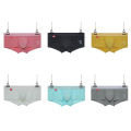 【Best-Selling】 Open Front Underwear Men Cotton Men's Boxer Shorts Breathable Pouch Bulge Underpants Male.