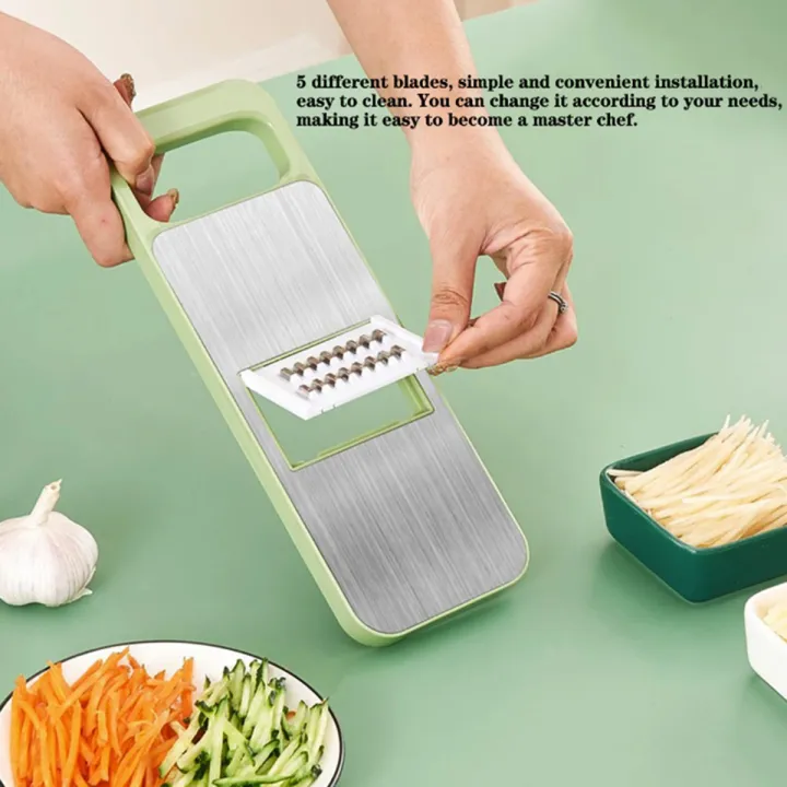 Vegetable%20Slicer%20Cutter%20Grater%20Chopper%20Food%20Slicer%20Dicer%20Hand%20Guard%20Set%20Kitchen%20Manual%20Slicer%20Kitchen%20Tool%20Accessories%20Rust-Free%20Blades%20with%205%20Removable%20Blades%20and%20Storage%20Box-Graters,%20Peelers%20&%20Slicers%20-Bix%20Super%20Shop%20-%20Image%208