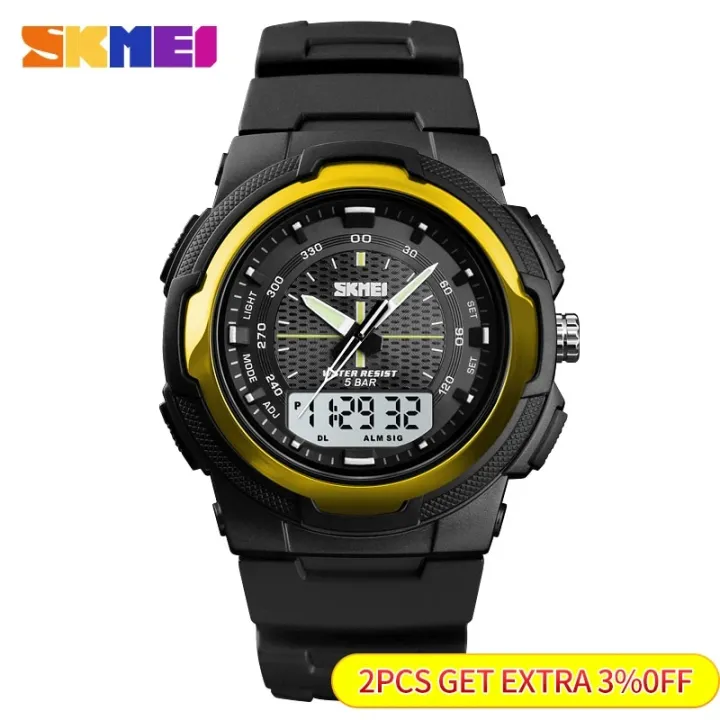 SKMEI%201454%20Military%20Men%20Watches%20Outdoors%20Sport%20Waterproof%20Electronic%20Mens%20Wristwatch%20Quartz%20Double%20Clock%201370%20Reloj%20Masculino%20-%20Image%202