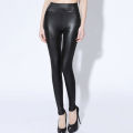 Faux Leather PU Pants Plus Size XL-5XL High Waist Pencil Pant Women Trousers Casual Skinny Elastic Stretch Pencil Pants.