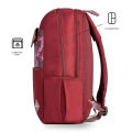 American Tourister Pixie Micro Twill Unisex Laptop Backpack (Red).