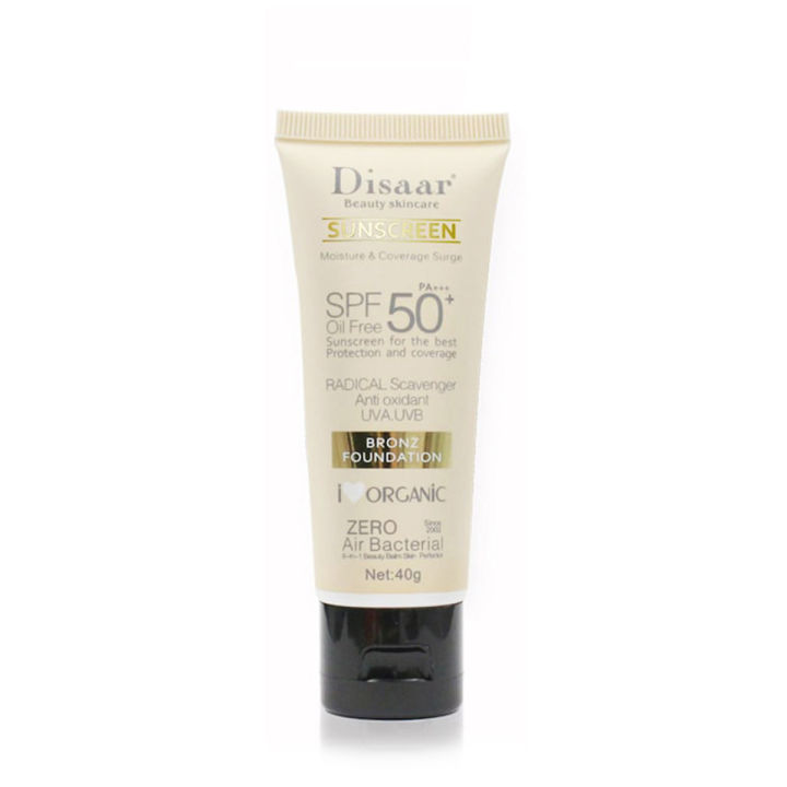 DISAAR%20BEAUTY%20Sunscreen%20Foundation%20Face%20Cream%20Body%20Skin%20Protection%20Anti-Aging%20Oil%20Control%20Moisturizing%20Care%20Removes%20Peeling%20PA+++%20SPF%2050+%20-%2040G%20-%20Image%202