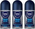 Nivea Men Roll On Fresh Active Deodorant 50 ml by Germany KaKa.