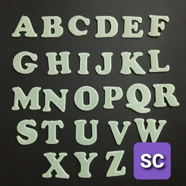 Alphabet A to Z Radium অন্ধকারে আলোকিত হয় | Daraz.com.bd