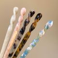 Vintage Chinese Style Hair Sticks for Women Girls Fashion Acetate Chopstick Shaped Hair Clips Pins Jewelry Hair Accessories. 