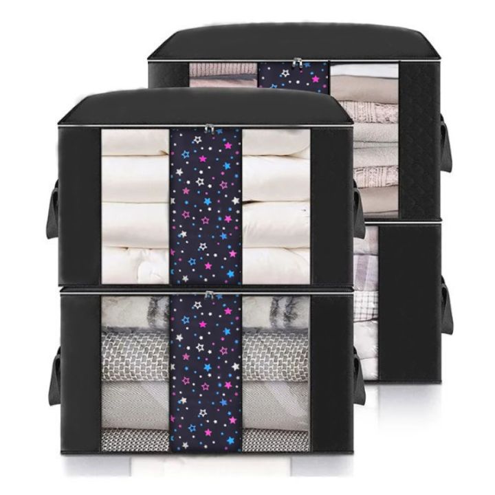 XL Size Star Quilt Storage Bag. New Blanket Organizer Bag