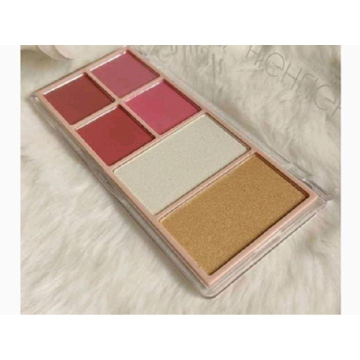 Chanlanya Blush & Highlighter Palette