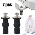 Top Fix Toilet Seat Screws Nut Toilet Seat Expansion Screw Hinges WC Blind Hole Fitting Kits Universal Bathroom Accessories.