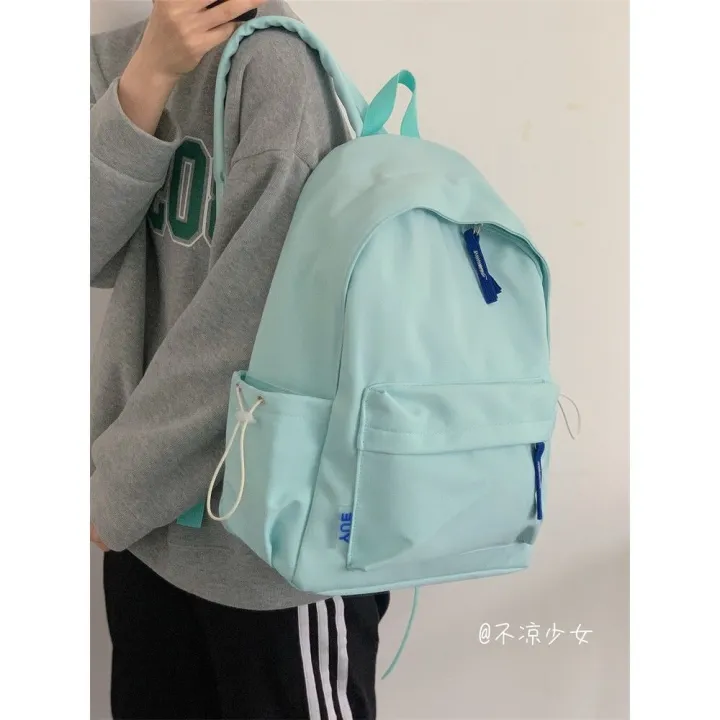 Solid%20Color%20Muji%20Simplicity%20All-Matching%20Schoolbag%20Female%20Korean%20StyleinsFresh%20Girl%20Backpack%20Japanese%20College%20Students'%20Backpack%20-%20Image%208