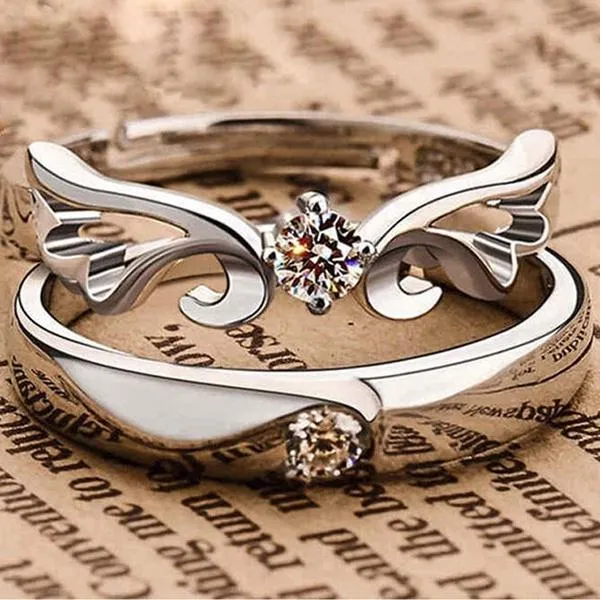 rince%20And%20Princess%20Crown%20Couple%20Finger%20Ring%20-%20Image%203