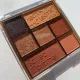 Technic 7 Colors Pressed Pigment Palette - Salted Caramel. 