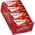 Trident Cinnamon Flavor CHEWING GUM Full Box 12 Pack - (14 stick). 