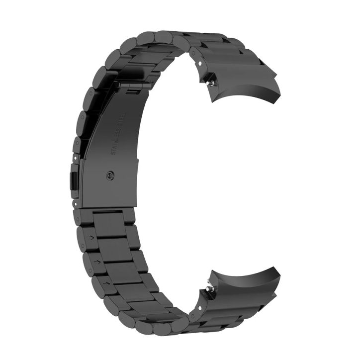 Samsung%20Galaxy%20Watch%207%206%205%204%20(20%20mm)%20Stainless%20Steel%20Strap%20Metal%20Bracelet%20with%20Curved%20End%20No%20Gaps%20Adapter%20-%20Image%204