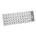 【happy one】SIANCS Keyboard Keycap Stickers Computer Mechanical Notebook Desktop s Transparent Cover. 