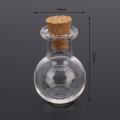 Blowing [jieruida]10x Small Glass Bottles Miniature Potion Bottle Mini Cork Glass Vials Wedding. 