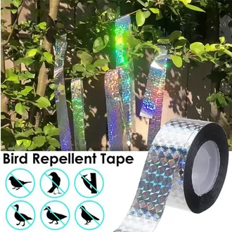 Birds%20Tape,%20Double%20Sided%20Holographic%20Glitter%20Tape%20Reflective%20Scare%20Tape%20Flash%20Deterrent%20Ribbon%20for%20Pigeons%20Freckles%20Crows%20Starlings%20-%20Image%209