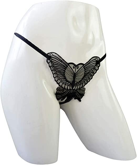 Women Butterfly Panties Lace Thongs Panties G-String Underwear Luxury Butterfly Hollow Panties for Girls &Women
