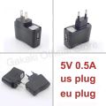 5V 0.5A 500mAh Micro USB Charger Universal 100V 240V AC to DC Power Supply Adapter Travel.