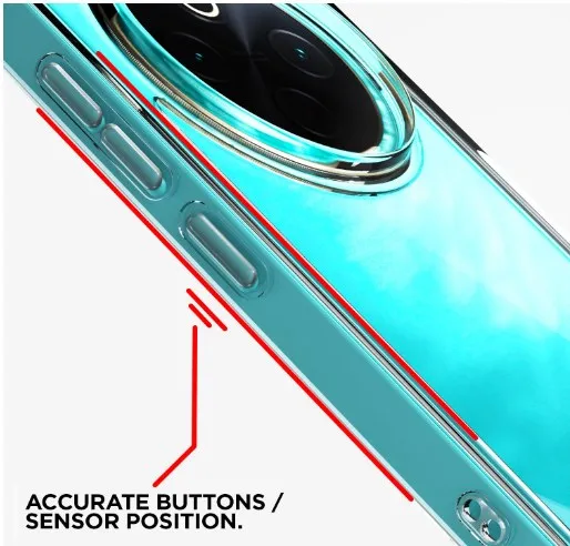 ikkme%20Back%20Cover%20for%20Vivo%20T4%205G%20/%20iQoo%20Z10%205G%20PC%20+%20TPU%20Clear%20Transparent%20Raised%20Edges%20Shockproof%20Protective%20Phone%20Bumper%20Case(Transparent)%20-%20Image%203