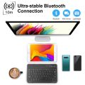 Laptop Tablet Silent LED Wireless Keyboard And Mouse RGB Backlit Keycaps Bluetooth For Phone Tablet Laptop. 