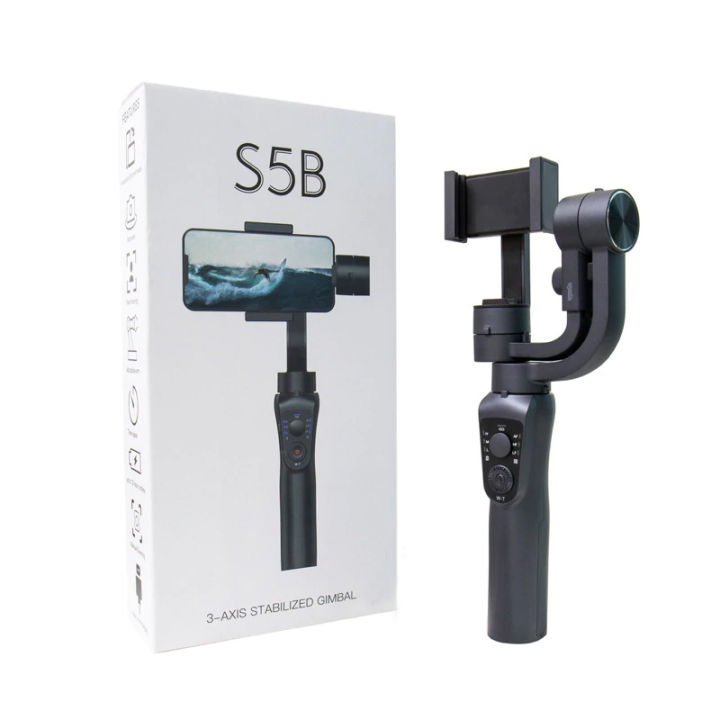 S5B%203%20Axis%20Bluetooth%20Handheld%20Gimbal%20Stabilizer%20Cellphone%20Video%20Record%20Smartphone%20Gimbal%20For%20Smartphone%20Action%20Camera%20-%20Image%204