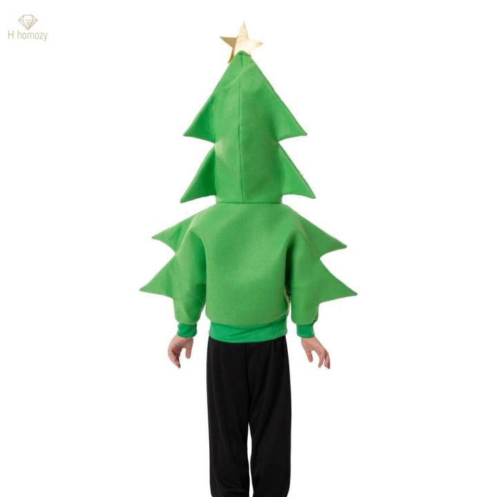 Children%20Christmas%20Tree%20Costume%20Dress%20up%20Clothes%20Christmas%20Jacket%20for%20Party%20Favors%20Holiday%20Stage%20M%20-%20Image%204