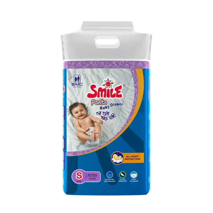 Smile%20Pants%20Diaper%20Small-S%20(4-8kg)%2042%20pcs%20-%20Image%205
