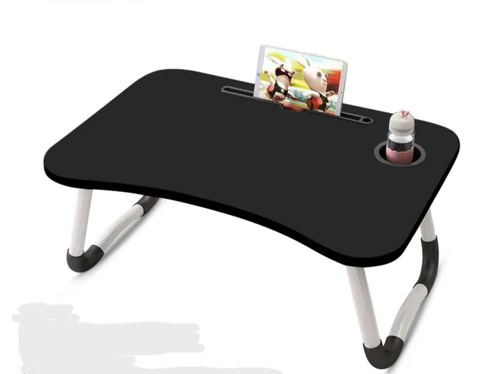 Computer%20Laptop%20Desk%20Small%20Foldable%20Multi-Function%20Bed%20Desk%20Simple%20Dormitory%20Lazy%20Table%20Bed%20with%20Laptop%20Table%20-%20Image%202