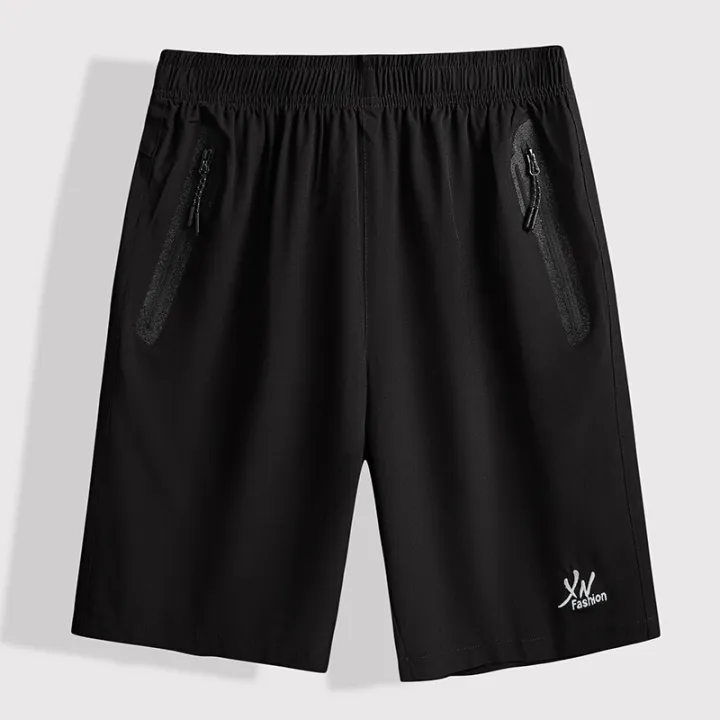 Baishenghu%20Plus%20Size%20Business%20Casual%20Men's%20Summer%20Shorts%20Loose%20Drawstring%20Solid%20Color%20Man%20Pants%20Male%20Oversized%20-%20Image%202